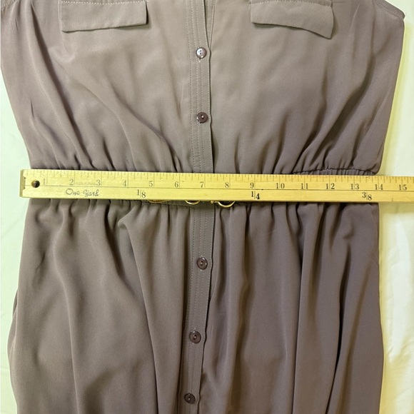 R n B brand Elegant Mauve Button-Down Dress - Picture 14 of 14